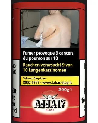 Ajja blond red 200g — Tobacco Tin at Tabac Luxe