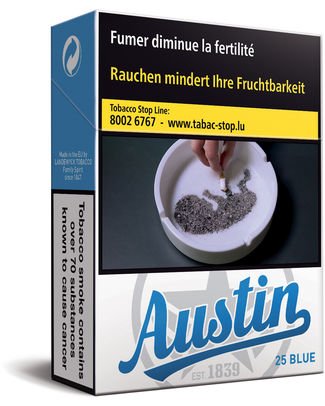 Austin blue 25/200 at Tabac Luxe