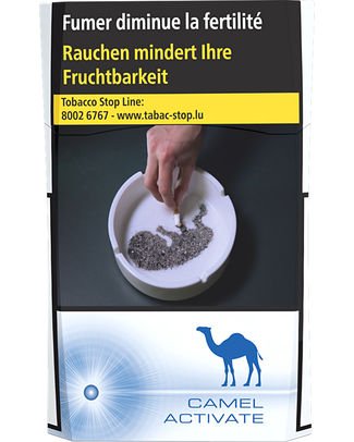 Camel Activate 20/200 — Cigarettes at Tabac Luxe