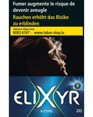 Elixyr + X-type 20/200 — Cigarettes at Tabac Luxe