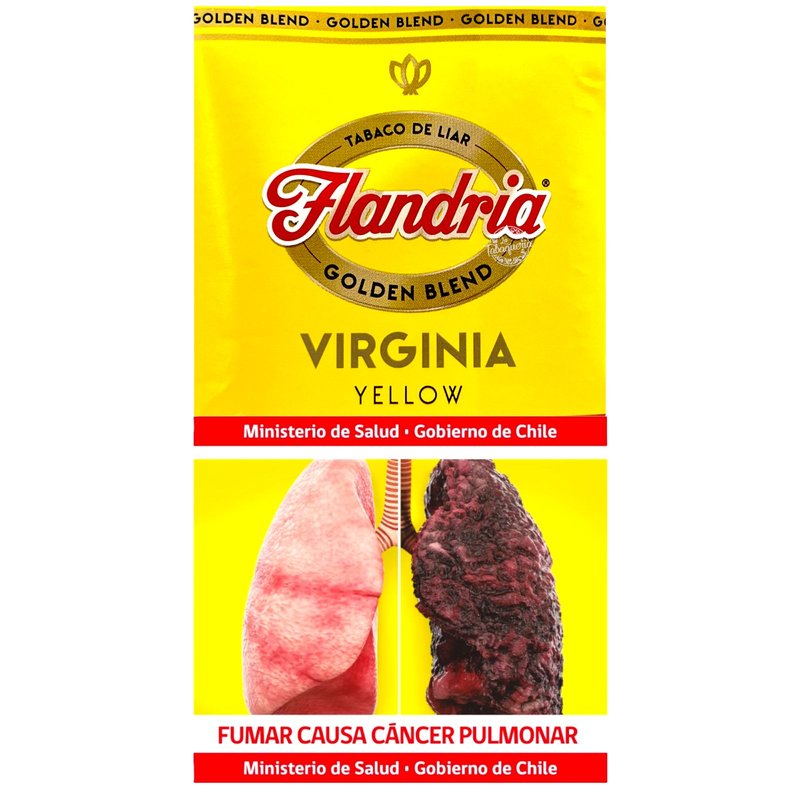 Flandria Virginia Yellow 50g — Rolling Tobacco at Tabac Luxe