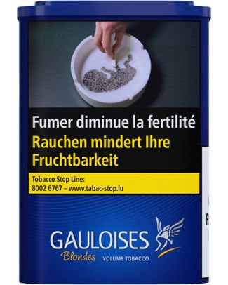 Gauloises Blondes Tobacco 125g — Tobacco Tin High Volume at Tabac Luxe
