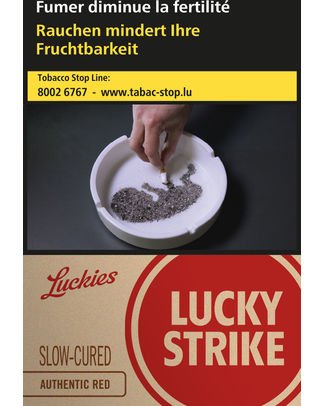 Luckies Authentic Red 20/200 — Cigarettes at Tabac Luxe