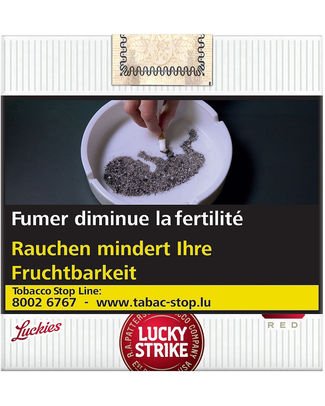Lucky Strike Red Soft 25/200 — Cigarettes at Tabac Luxe