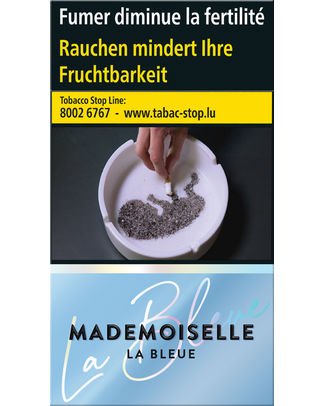 Mademoiselle la Bleue 40/400 — Cigarettes at Tabac Luxe