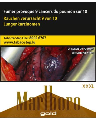 Marlboro Gold 25/200 — Cigarettes at Tabac Luxe
