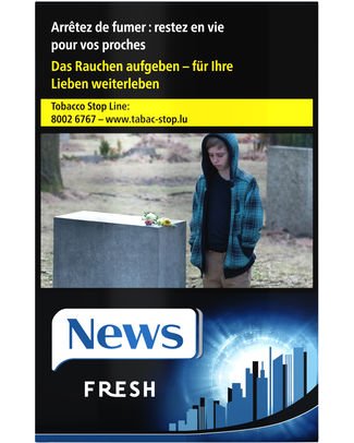 News Fresh 20/200 — Cigarettes at Tabac Luxe
