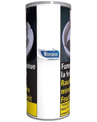 Winston Volume Blue 100g — Tobacco Tin High Volume at Tabac Luxe