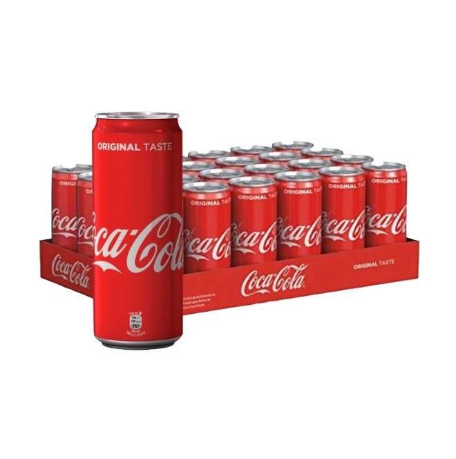 Coca-Cola 24×33cl — Soft Drinks at Tabac Luxe