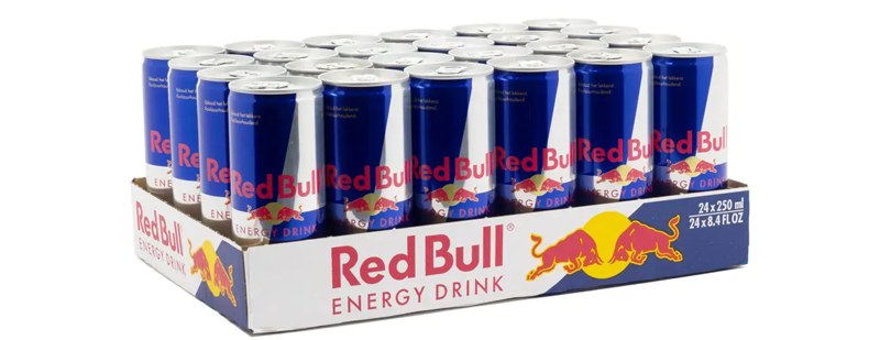 Red Bull 24×25cl — Energy Drinks at Tabac Luxe